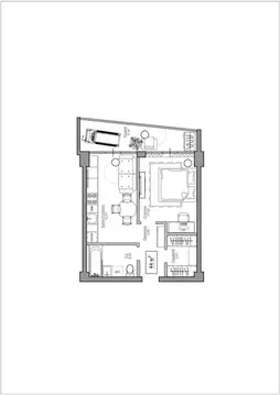 2-комнатная квартира: Сочи, улица Просвещения, 32 (44 м)