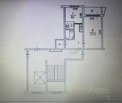 1-к кв. Ленинградская область, Всеволожск Александровская ул., 24 ...