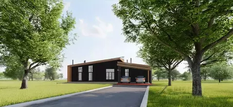 Дом в Ленинградская область, Выборгский район, Рощинское городское ...