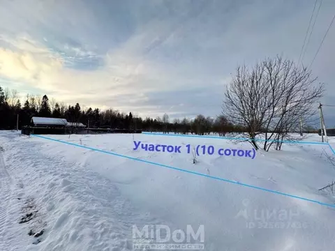 Участок в Ленинградская область, Ломоносовский район, Лопухинское ...