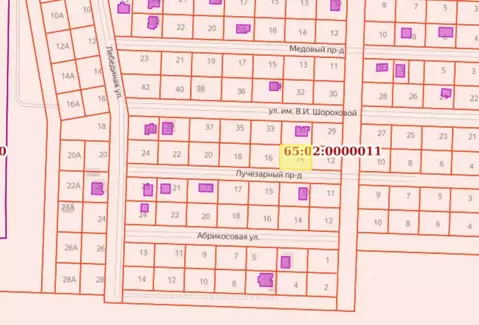 Участок в Сахалинская область, Южно-Сахалинск городской округ, с. ...