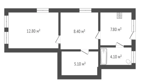 Дом в Борисоглебск, Воронежская улица (26.2 м)
