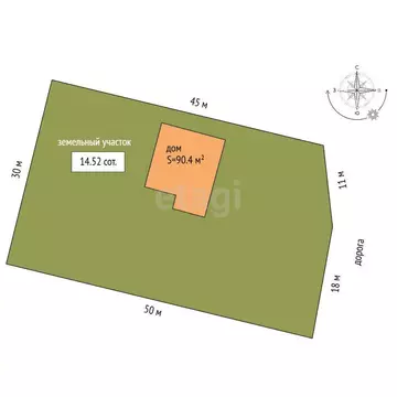 Дом в Иска, улица Самарьяны (90.4 м)