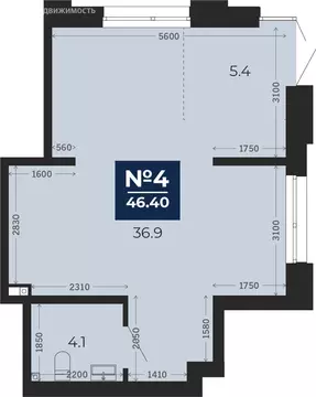 Помещение свободного назначения (46.4 м)