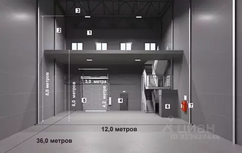 Склад в Московская область, Химки Подрезково мкр,  (12500 м)