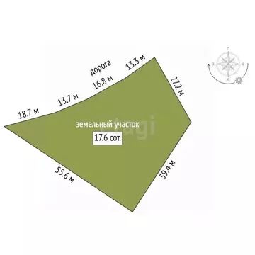 Участок в Ленинградская область, Всеволожский район, Колтушское ...