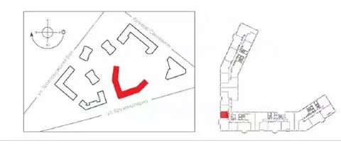 1-к кв. Москва ул. Крузенштерна, 3к1 (28.8 м)