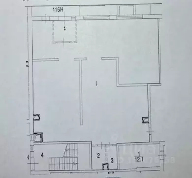 Торговая площадь в Москва Новогиреевская ул., 5Ак2 (199 м)