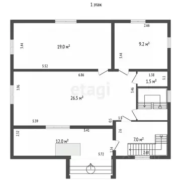 Дом в Ленинградская область, Ломоносовский район, Гостилицкое с/пос, ...