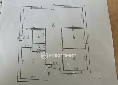 Дом в Брянская область, Брянский район, Отрадненское с/пос, с. ...