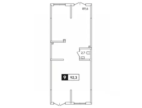 Офис в Краснодарский край, Краснодар ул. Анны Ахматовой, 6/1 (93 м)