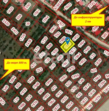 Участок в Калининградская область, Калининград Весна СНТ, проезд ...