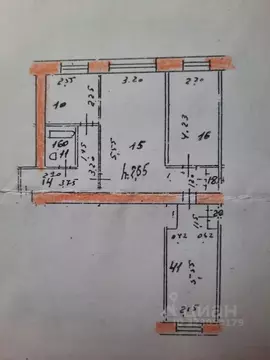 3-к кв. Марий Эл, Йошкар-Ола ул. Пушкина, 35 (56.0 м)
