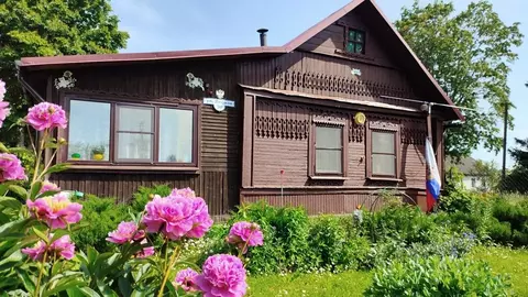 Дом в Псковская область, Порховский муниципальный округ, с. Славковичи ...