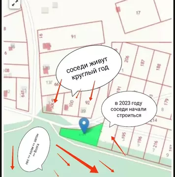 Участок в Марий Эл, Килемарский муниципальный округ, д. Мазикино ул. ...