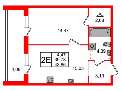 1-к кв. Санкт-Петербург, Санкт-Петербург, Сестрорецк Авиационная ул., ...