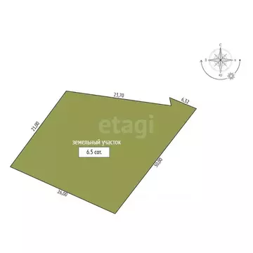 Участок в Амурская область, Благовещенский район, Озерное СНТ  (6.5 ...