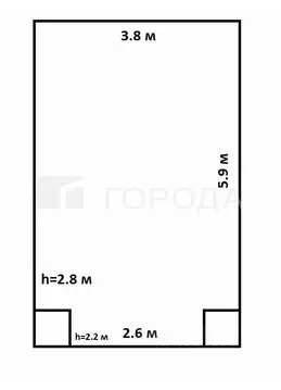 Гараж в Томская область, Томск ул. Аркадия Иванова, 4 (23 м)