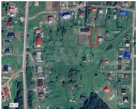 Участок в Томская область, Томский район, д. Поросино Солнечный пер., ...