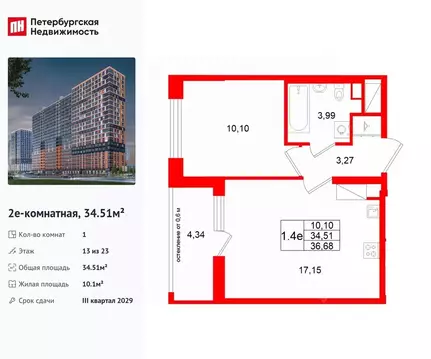 1-к кв. Ленинградская область, Всеволожский район, Свердловское ...