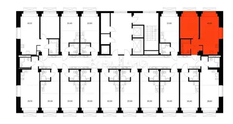 1-комнатная квартира: посёлок Ильинское-Усово, Заповедная улица, 9 ...