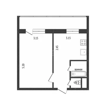 1-к кв. Белгородская область, Белгород 10-й мкр, ул. Спортивная, 12 ...