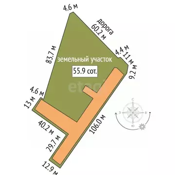 Участок в Башкортостан, Гафурийский район, Бельский сельсовет, д. ...