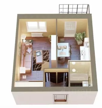 1-к кв. Татарстан, Пестречинский район, Шигалеевское с/пос, с. Новое ...