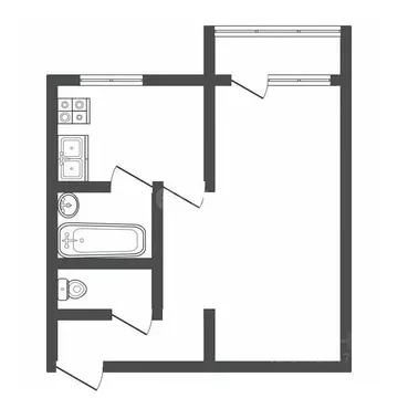 1-к кв. Владимирская область, Ковров Подлесная ул., 22 (30.9 м)
