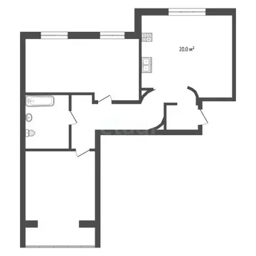 3-к кв. Коми, Усинск Приполярная ул., 10А (65.5 м)