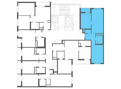 2-комнатная квартира: посёлок Шушары, Старорусский проспект, 3к1 (60 ...