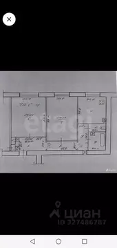 2-к кв. Волгоградская область, Волгоград Комсомольская ул., 10 (53.9 ...