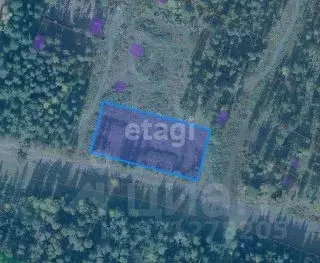 Участок в Томская область, Томский район, д. Казанка ул. Солнечная ...