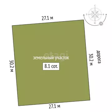 Участок в Трудовое, улица Академика Королёва (8.08 м)