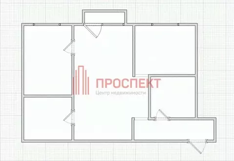 2-к кв. Пензенская область, Пенза ул. Дружбы, 17 (43.3 м)