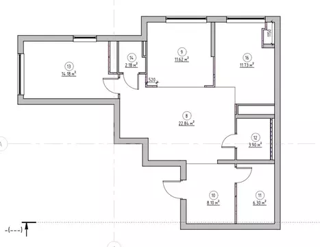 3-комнатная квартира: Кисловодск, улица 40 лет Октября, 37 (80 м)