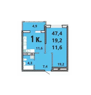 1-к кв. Краснодарский край, Туапсинский муниципальный округ, с. Агой ...