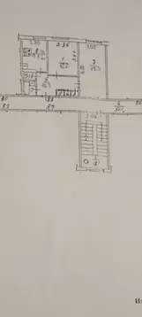 2-к кв. Московская область, Домодедово Центральный мкр, проезд ...