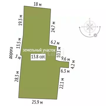 Дом в Тюменская область, Тюмень Пчелка СНТ, ул. Грибная (40 м)