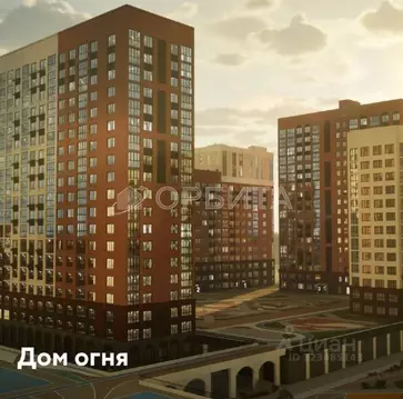 Студия Тюменская область, Тюмень ул. Разведчика Кузнецова, 10 (29.5 м)