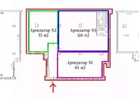 Помещение свободного назначения в Москва ул. Вавилова, 81к1 (260 м)