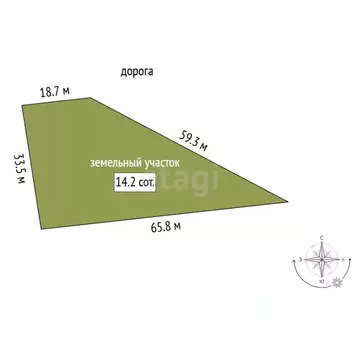 Участок в Ленинградская область, Ломоносовский район, Низинское с/пос, ...