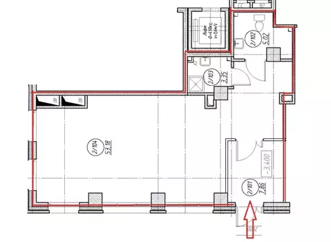 Помещение свободного назначения в Ленинградская область, Мурино ...