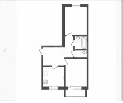 2-комнатная квартира: Новый Уренгой, Сибирская улица, 31А (52.4 м)