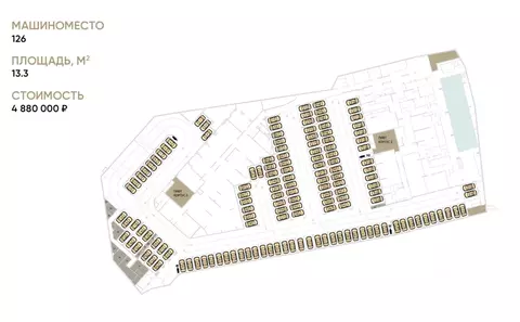 Гараж в Москва Зорге 9 жилой комплекс, 9Ак6 (13 м)