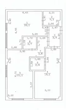 3-к кв. Краснодарский край, Сочи городской округ, Дагомыс пгт ул. ...