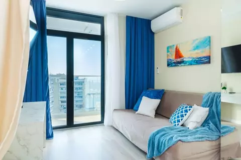 Студия Краснодарский край, Сочи Бытха мкр, ул. Ясногорская, 16/2к3 ...