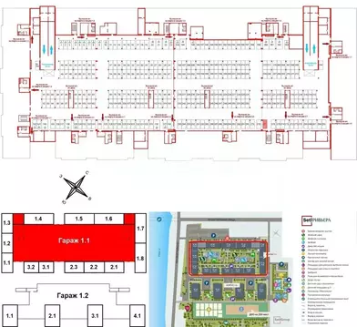 Гараж в Санкт-Петербург Октябрьская наб. (13 м)