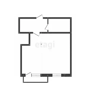 1-к кв. Иркутская область, Иркутск ул. Калинина, 15/1 (43.6 м)