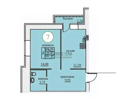 1-к кв. Ярославская область, Ярославский муниципальный округ, пос. ...